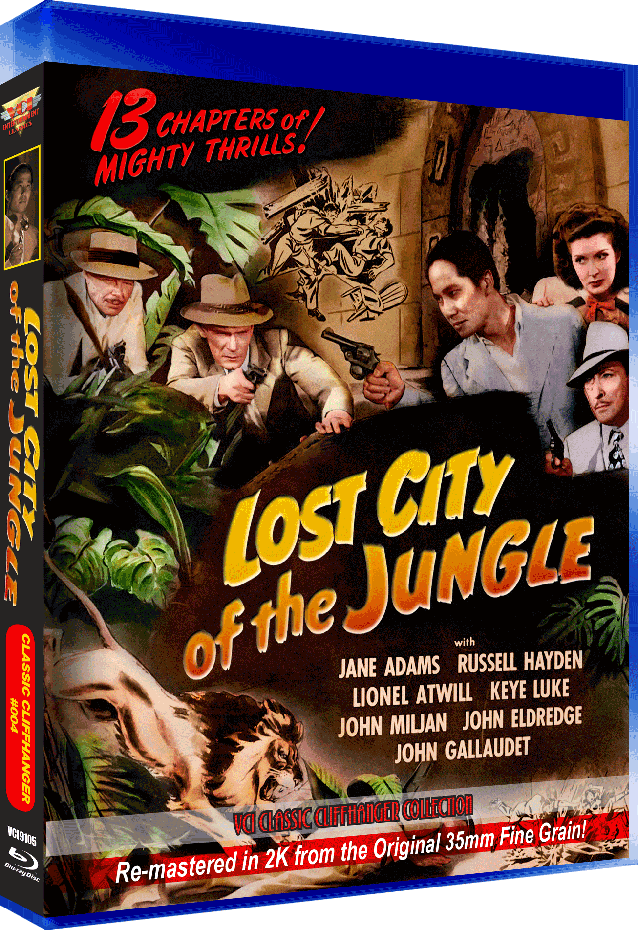LOST CITY OF THE JUNGLE – VCI CLIFFHANGER COLLECTION BLU-RAY