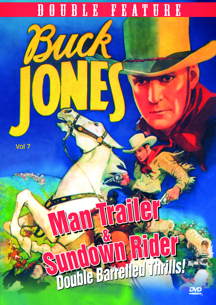 BUCK JONES WESTERN Double Feature VOL. 7 (DVD-R)