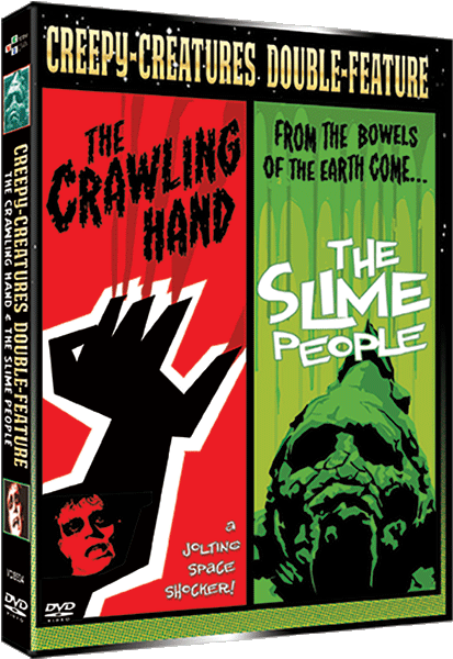 Creepy-Creature Double-Feature (The Slime People + The Crawling Hand) –  DVD from 4K Restoration