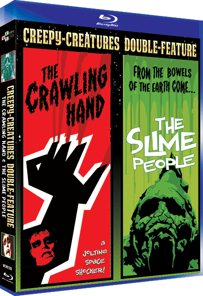 Creepy-Creature Double-Feature (The Slime People + The Crawling Hand) –  Blu-ray from 4K Restoration