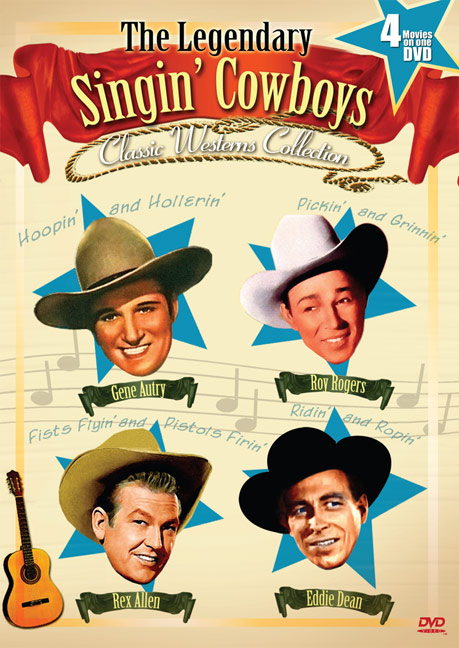 SINGING COWBOYS CLASSIC WESTERNS – FOUR FEATURE