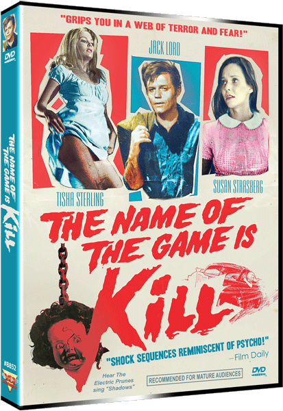 THE NAME OF THE GAME IS KILL DVD-R