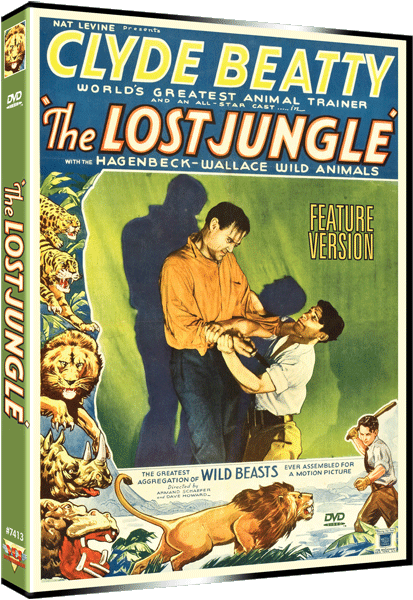 THE LOST JUNGLE (FEATURE VERSION) DVD-R