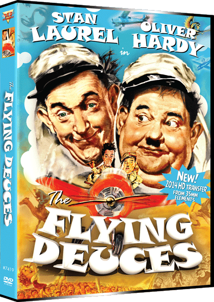 THE FLYING DEUCES DVD-R