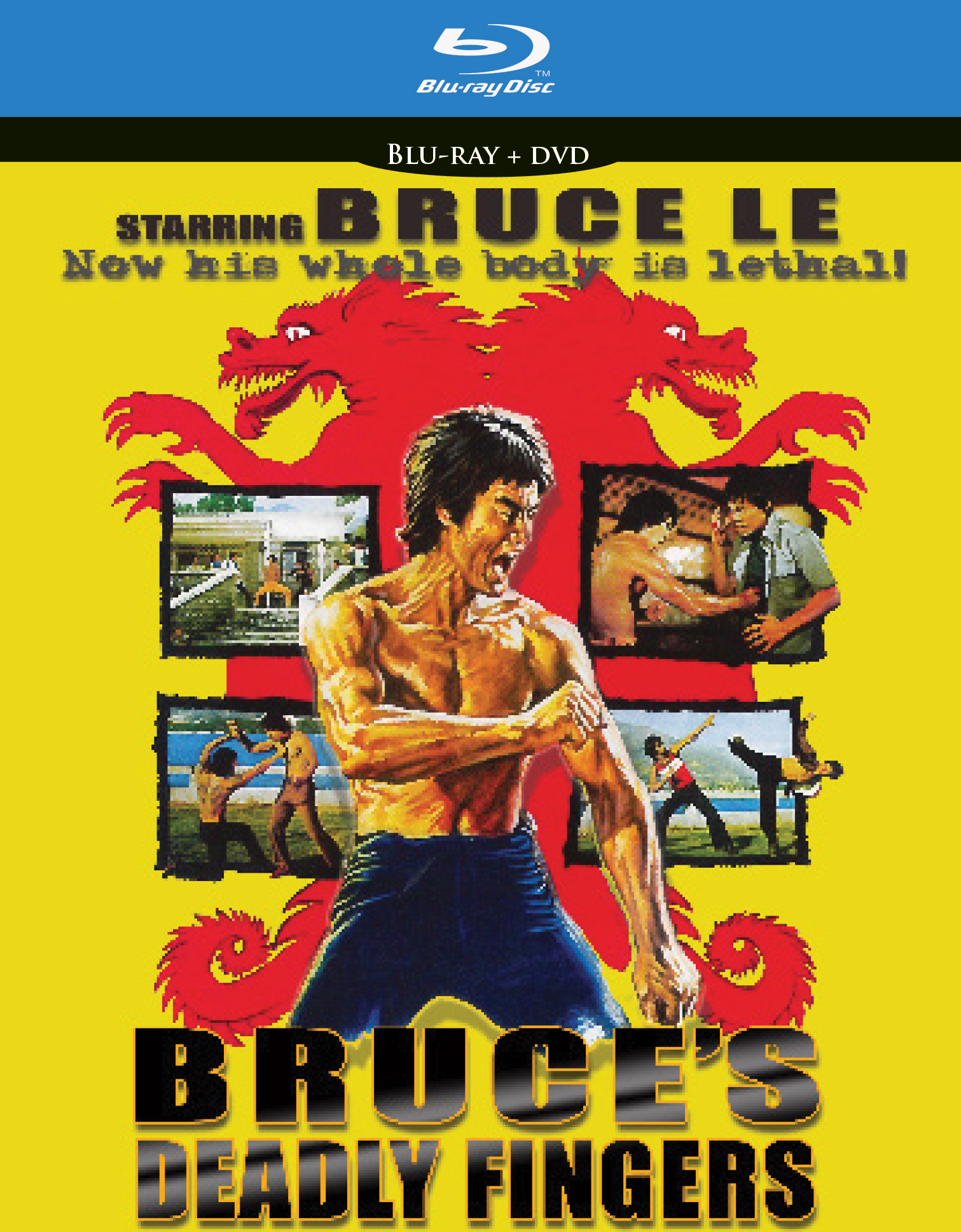 BRUCE’S DEADLY FINGERS - BLU-RAY+DVD COMBO