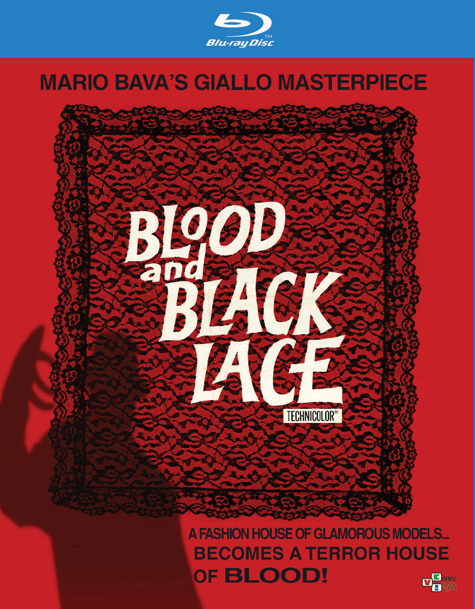 BLOOD AND BLACK LACE  BLU-RAY + DVD COMBO PACK