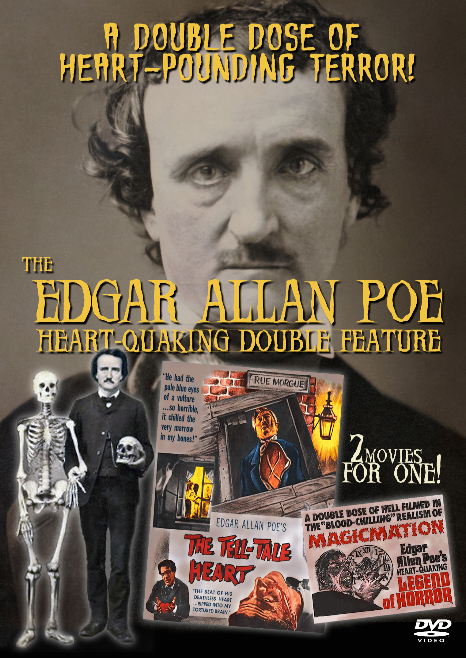 EDGAR ALLAN POE: HEART-QUAKING DOUBLE FEATURE