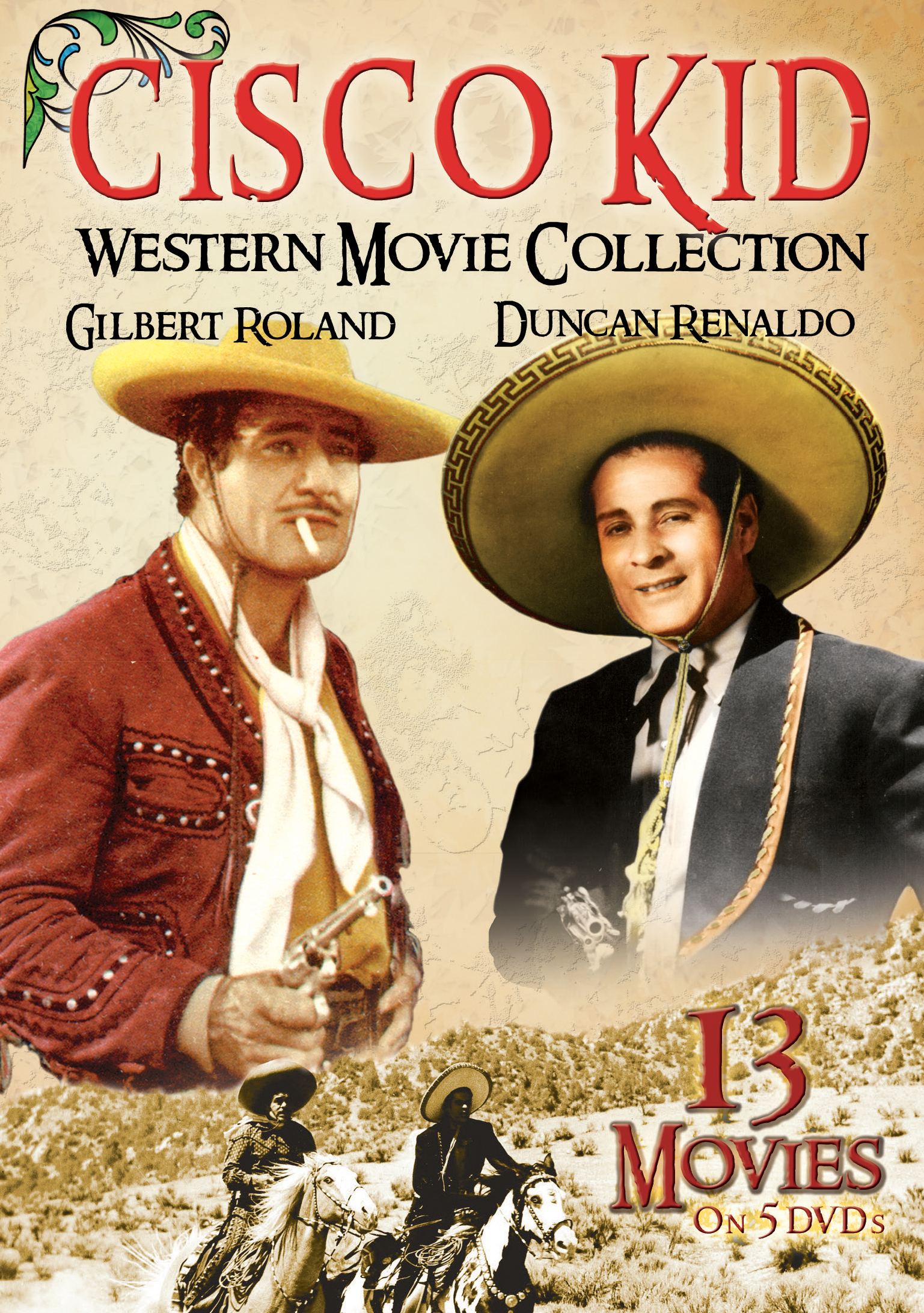 THE CISCO KID 13-FILM WESTERN MOVIE COLLECTION