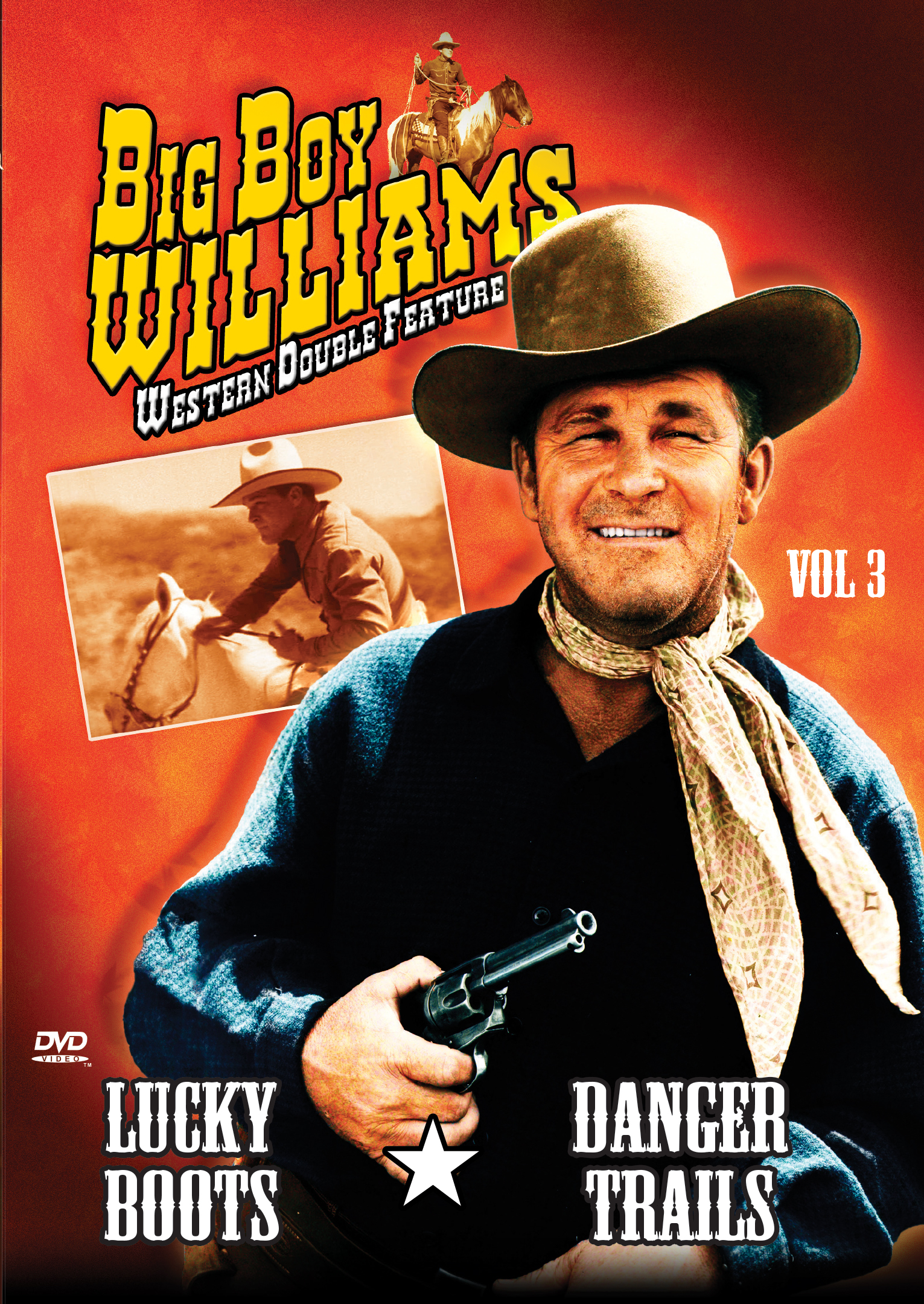 BIG BOY WILLIAMS WESTERN DOUBLE FEATURE  (DVD-R)