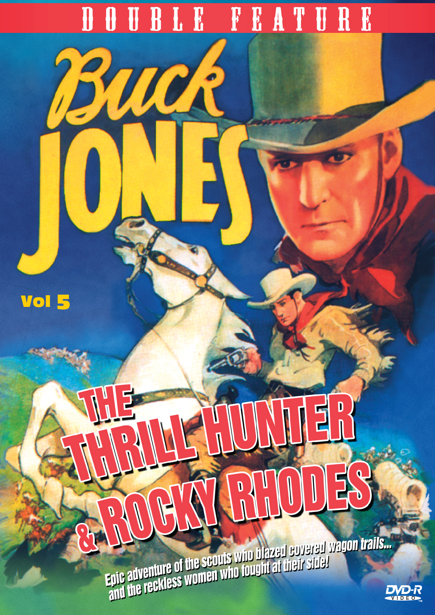 BUCK JONES WESTERN DOUBLE FEATURE VOL.5 (DVD-R)