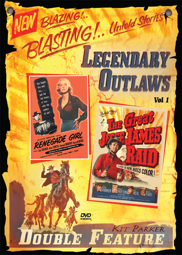 LEGENDARY OUTLAWS DOUBLE FEATURE VOL 1