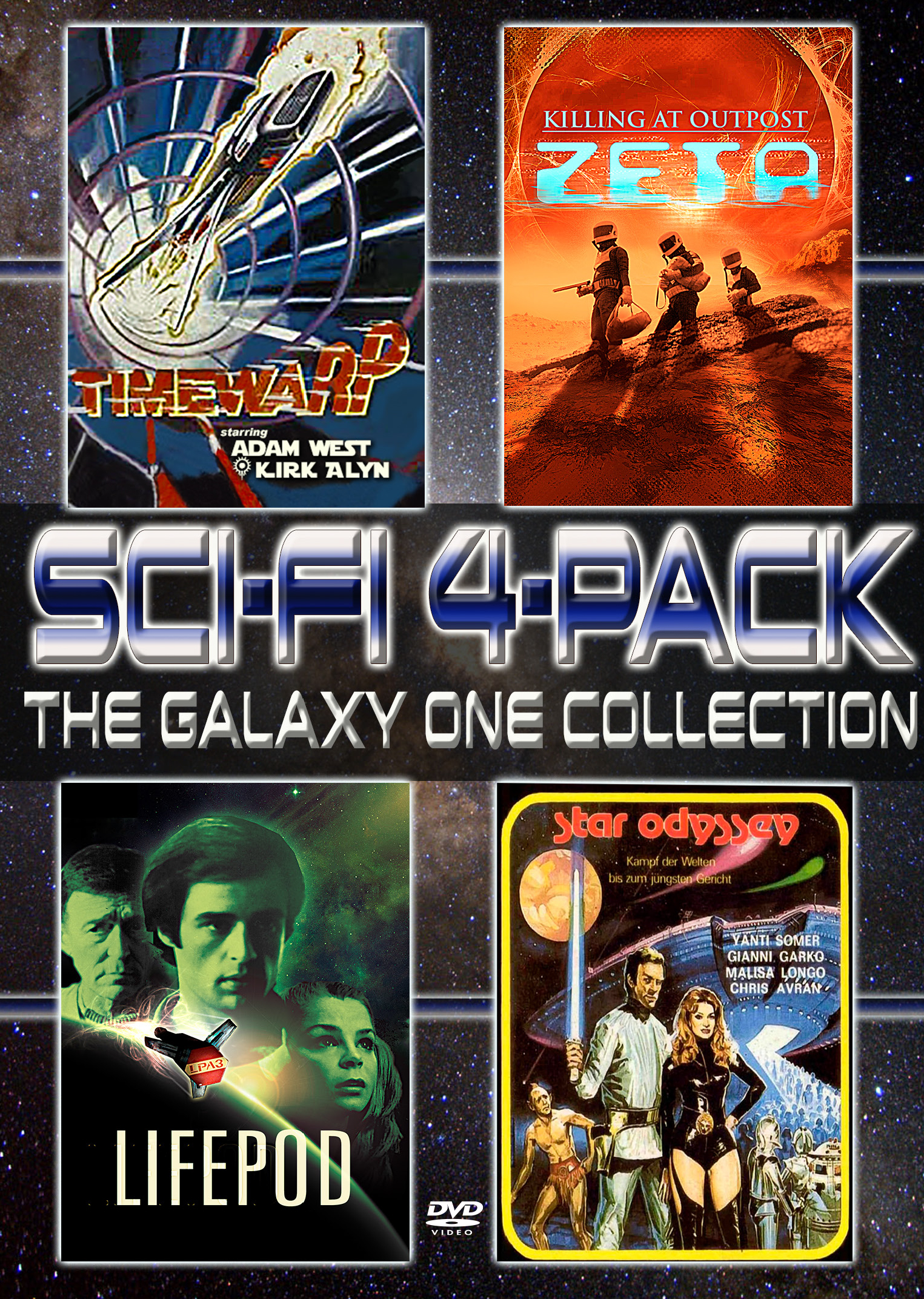 SCI-FI 4-PACK – THE GALAXY 1 COLLECTION