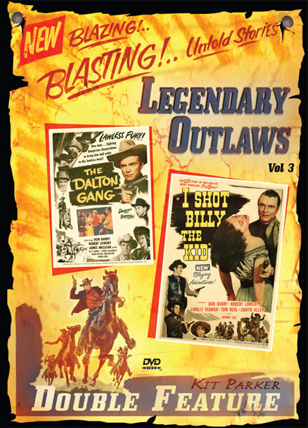 LEGENDARY OUTLAWS DOUBLE FEATURE VOL 3