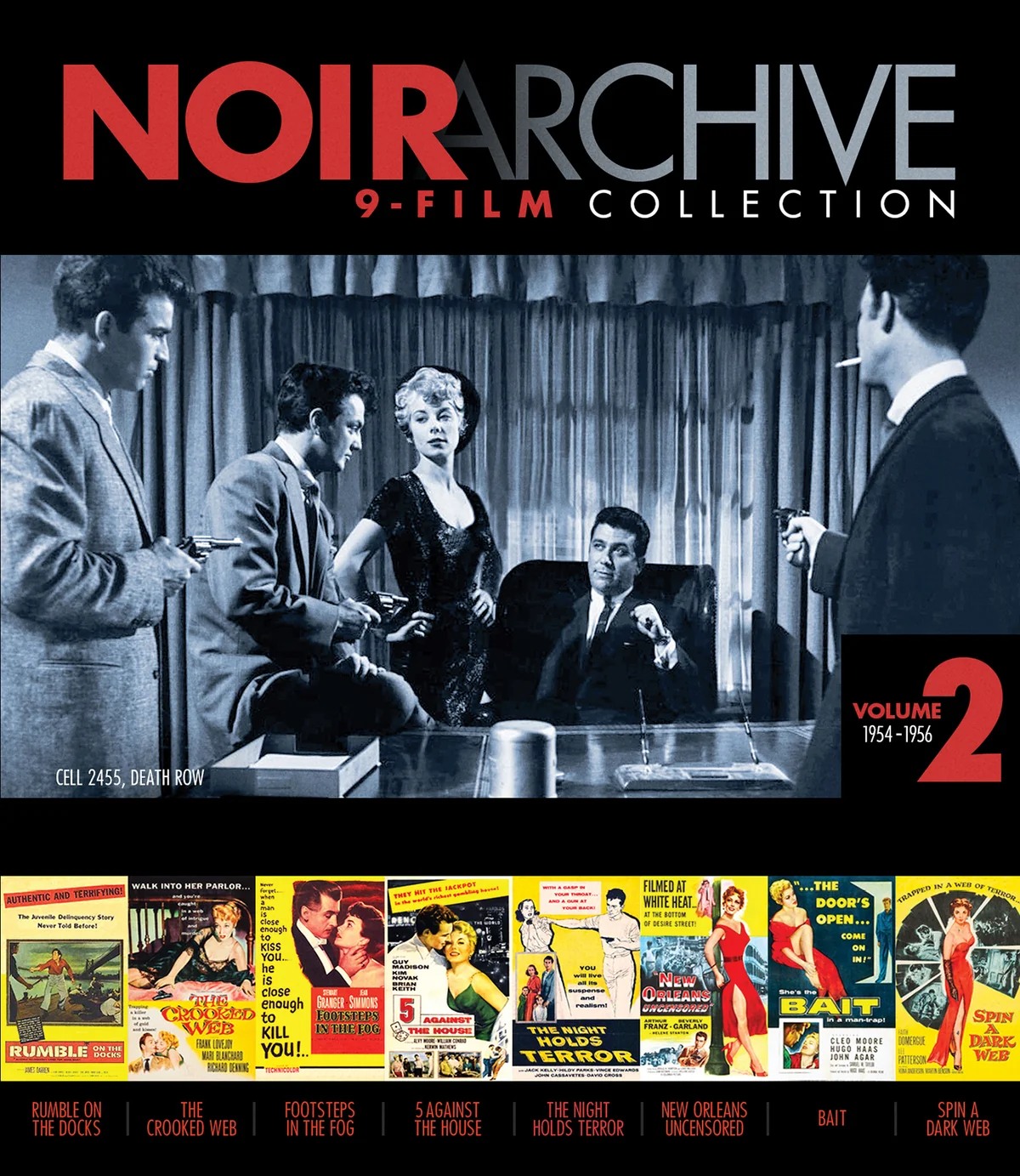NOIR ARCHIVE Volume 2: 1954-1956 (9 Movie Collection)