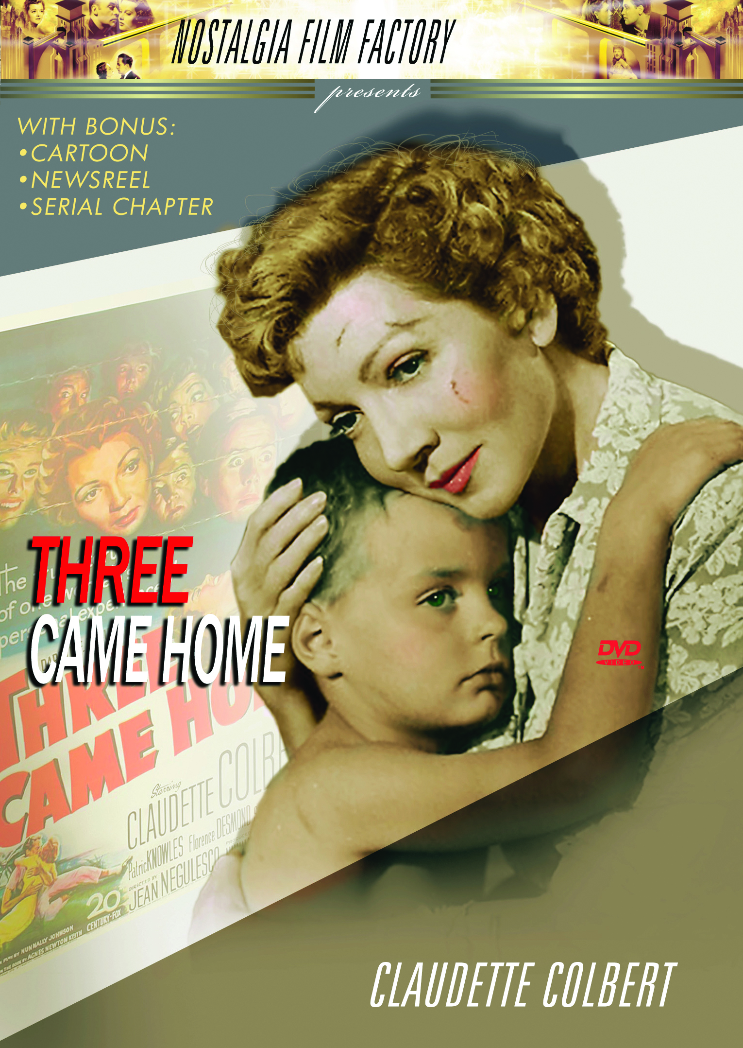 THREE CAME HOME