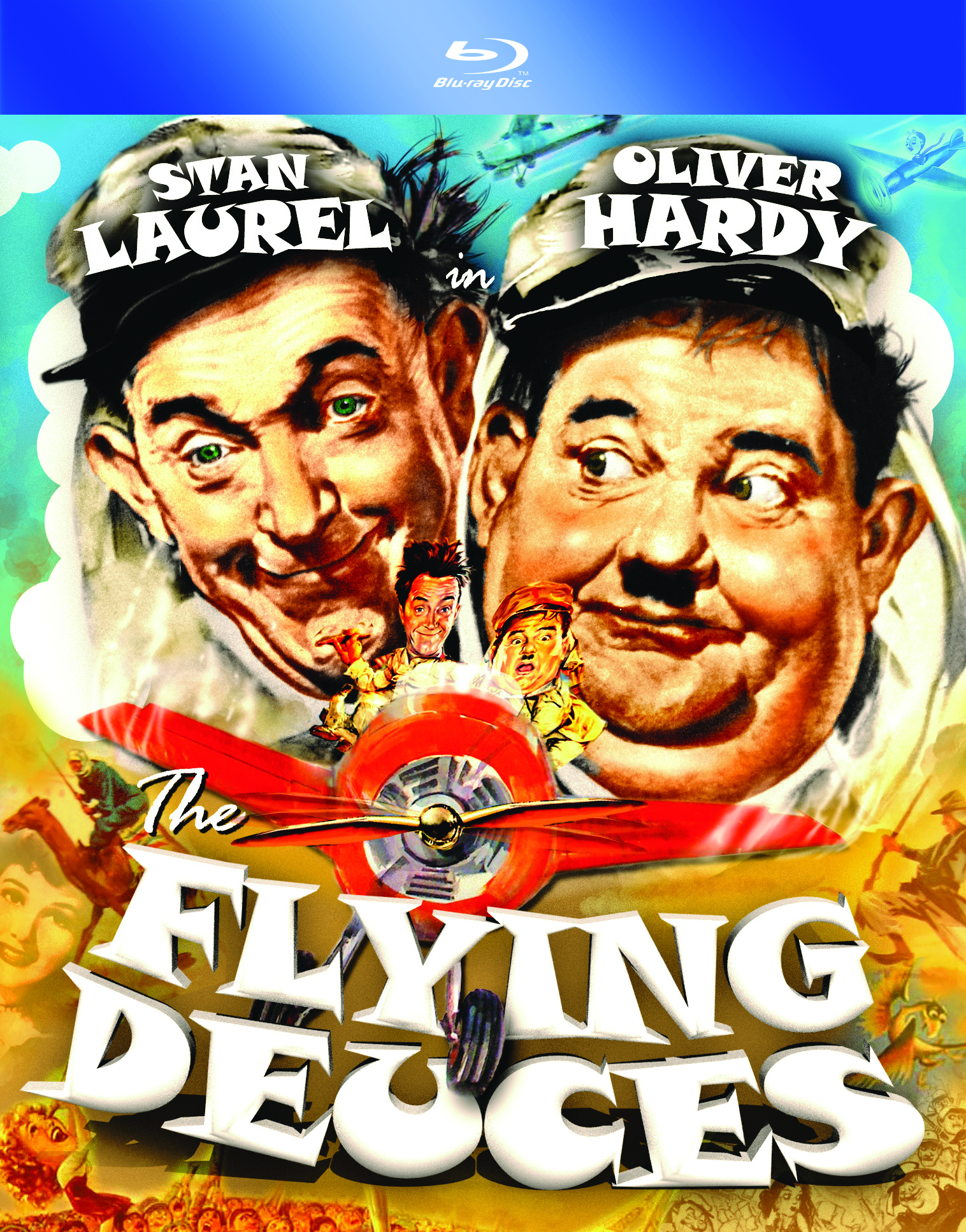 THE FLYING DEUCES (BLU- RAY BD-R)